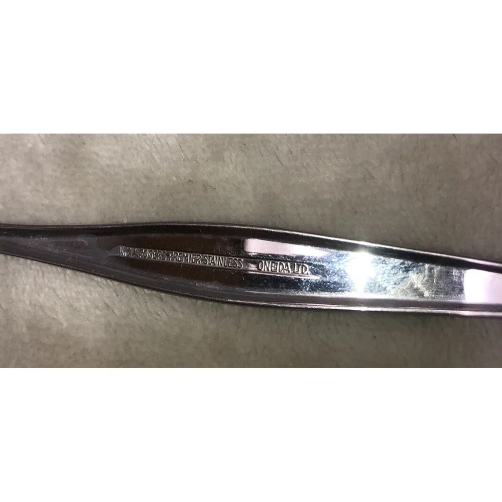 Oneida WINDRIFT Stainless Wm A Rogers Premier Ltd Burnished Flatware Pie‎ Server